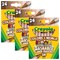 Crayola Large Crayons, Colors of the World, 24 Colors Per Set, 72PK 520134 - alternate 1